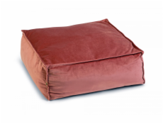 Designed by Lotte Polštář Velveti pro kočky růžový 50x50x20cm