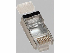 Konektor RJ45 FTP 8p8c, Cat 6, drát, skládaný