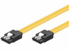 Kabel k HDD PremiumCord 0,7m SATA 3.0 datový kabel 1.5GBs / 3GBs / 6GBs, kov.západka