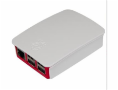 Kryt Raspberry bílý pro Raspberry Pi model B+, Rpi 2 B, Rpi 3 B, Rpi 3 B+