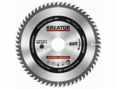 Pilový kotouč Kreator KRT020415 na dřevo 185mm, 60T