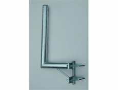 Držák  antény na stožár PROFI 2 třmeny - 40/80 cm pr. 42 - žárový zinek 