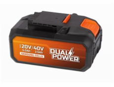 Baterie Powerplus POWDP9037 40 V Li-Ion 2,5 Ah Samsung články