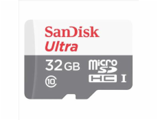 Paměťová karta Sandisk Ultra microSDHC 32 GB 100MB/s Class 10 UHS-I, s adaptérem