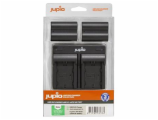 Set Jupio 2x baterie Jupio NP-W235  - 2300 mAh s duální nabíječkou pro Fuji