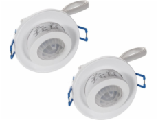 Maclean Czujnik ruchu PIR podwójny do zabudowy (MCE143 )