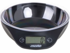 Adler MS 3164 kitchen scale Electronic kitchen scale Black Countertop Round