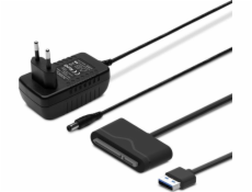 SAVIO AK-39 USB 3.0 - SATA III 3,5 "/2,5" HDD & AC Čierna