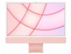 Počítač Apple iMac 24  Apple M1, 8-core CPU, 8-core GPU, 256GB, růžový CZ