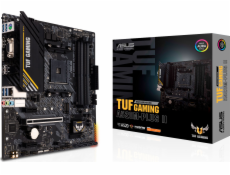 ASUS MB Sc AM4 TUF GAMING A520M-PLUS II, AMD A520, 4xDDR4, 1xDP, 1xHDMI, VGA, mATX