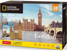 PUZZLE 3D NÁRODNÝ GEOGRAFICKÝ BIG BEN
