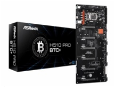 ASRock MB Sc LGA1200 H510 PRO BTC+, Intel H510, 1xDDR4, 1xHDMI