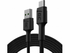 GREENCELL Cable GC PowerStream USB-A - USB-C 200cm Ultra Charge QC 3.0