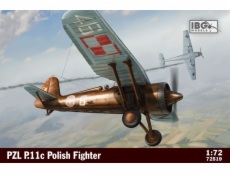 Model do sklejania PZL P.11c Polish Fighter Plane