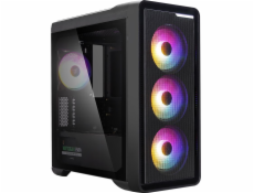 Zalman skriňa M3 Plus RGB / Mini tower / Micro ATX / USB 3.0 / 2x USB 2.0 / RGB / priehľadná bočnica