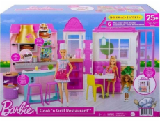 Zestaw mebelków Barbie Restauracja