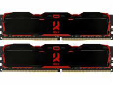 DIMM DDR4 16GB 3200MHz CL16 (Kit 2x8GB) GOODRAM IRDM X, black