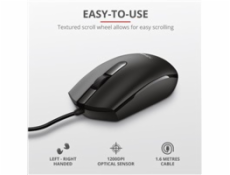 TRUST Myš Optical BASI WIRED, USB