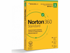 SPECIAL - NORTON 360 STANDARD 10GB + VPN 1+1 uživatel pro 1 zařízení na 1rok BOX