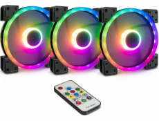 Argus RGB RS-14 140x140x25, skriňový ventilátor