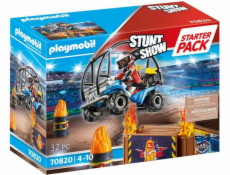 Playmobil 70820 Starter Pack Kaskadérská show se čtyřkolkou
