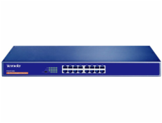 Tenda TEG1016G network switch Unmanaged Gigabit Ethernet (10/100/1000) 1U Blue