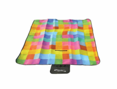 Spokey PICNIC COLOUR Pikniková deka s popruhem 130x150 cm