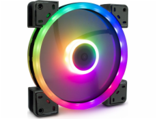 Inter-Tech Argus RS-141 RGB 140x140x25, skriňový ventilátor