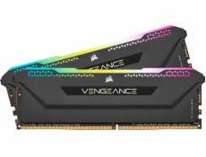 CORSAIR Vengeance RGB PRO SL black 32GB, DDR4, DIMM, 3200Mhz, 2x16GB, XMP, CL16