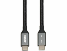 I-BOX USB C/USB C 1 m USB cable 3.2 Gen 2 (3.1 Gen 2) Black