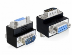 Delock adaptér Sub-D 9 pin samec > samice 90° pravoúhlý Delock adaptér Sub-D 9 pin samec > samice 90° pravoúhlý