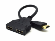 GEMBIRD Dat přepínač  HDMI splitter, pasivní, kabel, 2 cesty