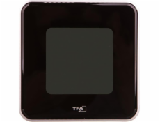 Meteostanica TFA Digitálny teplomer/vlhkomer funkcie hodín -20-50C, vlhkosť 20-99 CR 2032 batéria čierna 30.5021.01