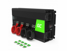Green Cell INV20 24V/230V 2000W / 4000W  automobilový menič napätia