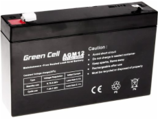 Green Cell 6V 7Ah olovená batéria