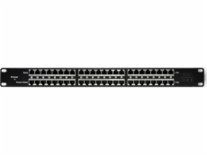 QOLTEC 48V Patch Panel RACK | 24 portov | Pasívne