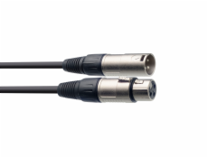 Stagg SMC060, kabel mikrofonní XLR/XLR, 60cm