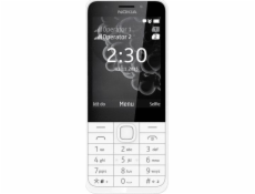 Nokia 230 7.11 cm (2.8 ) 91.8 g Silver White Feature phone