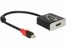 Delock Adaptér mini Displayport 1.2 samec > HDMI samice 4K 60 Hz aktivní