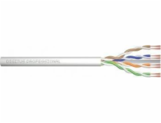 DIGITUS CAT 6 U-UTP patch cable raw length 305m paper box AWG 26/7 LSZH simplex color grey