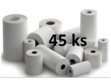 Papírový kotouč papírová páska TERMO, 80/80/12 (80m) - 45ks