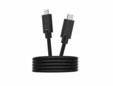 CANYON Nabíjecí kabel USB-C - USB-C, PD3.0 100W, video, audio, přenost dat. PD nabíjení, 1m, černá