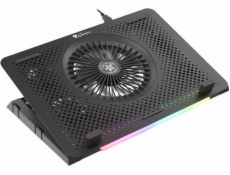 Chladící podložka pro NB Genesis Oxid 450 RGB do 15.6 , hliníkové tělo