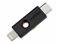 YubiKey 5Ci - USB-C + Lightning, klíč/token s vícefaktorovou autentizaci, podpora OpenPGP a Smart Card (2FA)