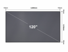 Epson plátno Laser TV 120  Screen - ELPSC36