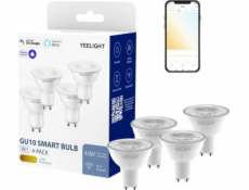 Yeelight Smart Bulb W1, GU10, 4,8W, teplá biela, stmívatelná, 4ks