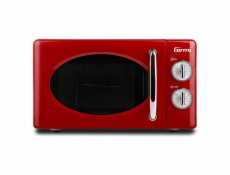 Mikrovlnná trouba Girmi, FM2102, s funkcí gril, manuální retro ovládání, časovač, 5 úrovní výkonu, funkce odmrazování, objem 20 L, 700/800 W