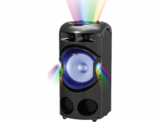 Reproduktor AKAI, DJ-BY4L, přenosný, s disco světly, BT, FM rádio, nahrávání, 300 W