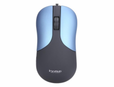 Myš Marvo DMS002BL, optická, drátová, 1200DPI, modrá