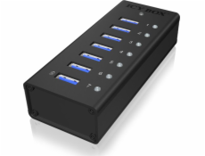 RAIDSONIC ICY BOX - USB 3.0 HUB  12V 3A 7portov
